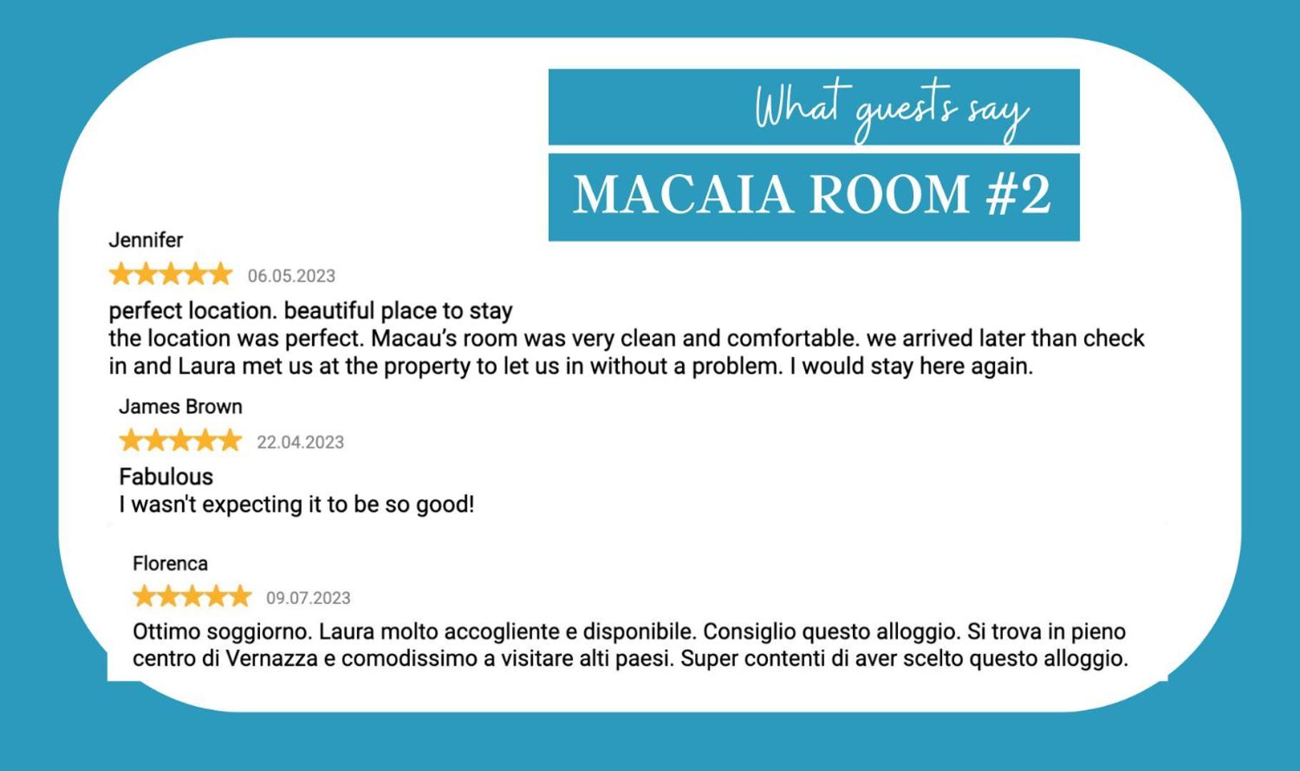 Macaia Room #2 With Ac Vernazza Exterior foto